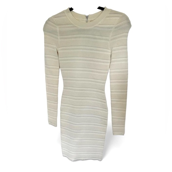 Torn by Ronny Kobo White Long Sleeve Dress - Picture 5 of 8